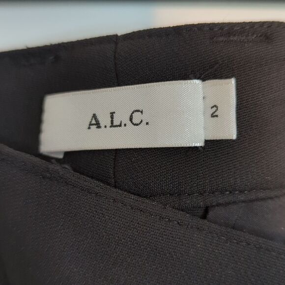 A.L.C. Slit Hem Pants Size 2 - Picture 4 of 11